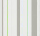 A.S. Création Tapeta włókninowa Hula Hoop 95798-2 Biała Taupe Zielony Pasek Struktura