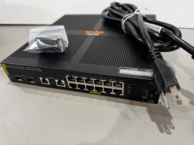 Aruba 6100 12G Class4 PoE 2G/2SFP+ 139W Switch (JL679A) MINT - Image 1 of 2