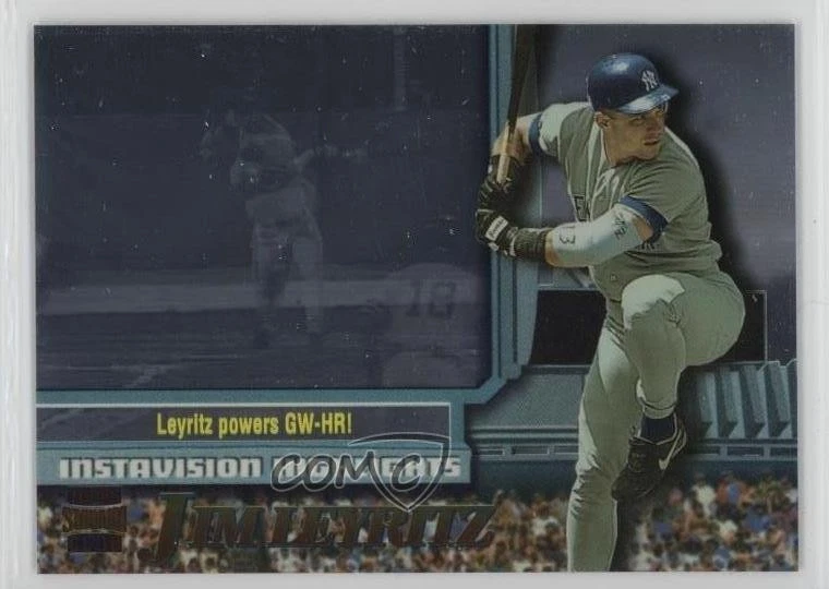 1997 Topps Stadium Club Instavision Members Only Jim Leyritz #I22 - Image 1 of 2