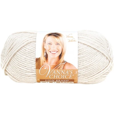 Lion Brand 860-99 Vanna's Choice Yarn-Linen (3Pk) - Image 1 of 2