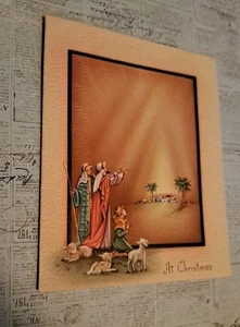 Weihnachtskarte Vintage gebraucht ohne Umschlag - Bild 1 von 4