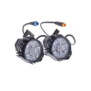 Bright LED Headlight for 36V 48V Battery Waterproof and Lossless Installation f5 - Picture 1 of 16