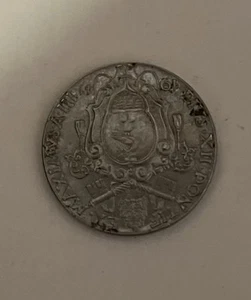 Vatican Coin 1941 50 Cents Saint Michael Pope Pius XII - Picture 1 of 2