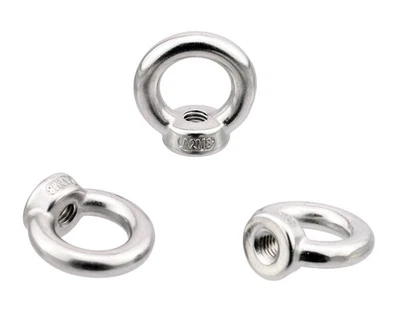 Ring Mutter Schraube Kran Öse Muttern M3 bis M16 DIN 582 EDELSTAHL A2 rostfrei - Bild 1 von 2