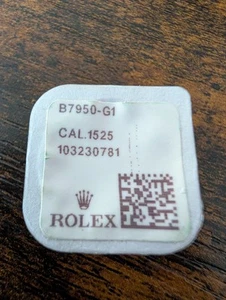 ROLEX-CENTER WHEEL WITH CANNON PINION-FACTORY SEALED-CAL 1525 PART B7950-G1 - Picture 1 of 2