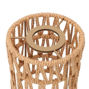 Woven Lampshade Lampshade Easy To Assemble For Wall Lamps - Picture 1 of 12