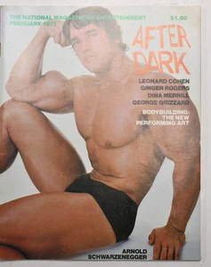 After Dark Magazine – February 1977 – Arnold Schwarzenegger Cover - Picture 1 of 1
