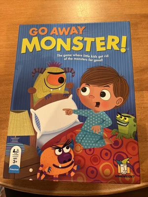 Go Away Monster Game COMPLETE Gamewright 2016 Kids Children's - Image 1 of 4