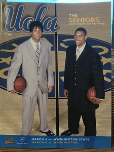 2002-03 UCLA Bruins vs. Washington Huskies Basketball Programm - Bild 1 von 3