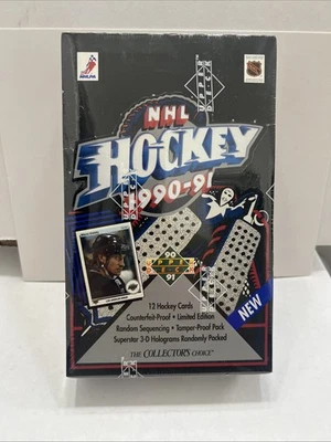1990-91 Upper Deck Hockey NHL Low Series Unopened Box - Factory Sealed 1st Year - Image 1 of 4