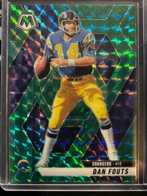 2025 Panini Dan Fouts Green Mosaic Prizm - Image 1 of 2
