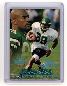 1997 Flair Showcase #118 Dedric Ward Legacy Collection Row 1 New York Jets /100 - Picture 1 of 2