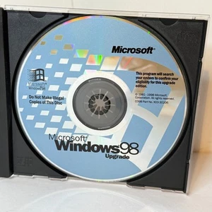 Microsoft Windows 98 Upgrade Disc NO KEY ©1998 CD-ROM PC *BUY 2 GET 2 FREE* - Picture 1 of 1