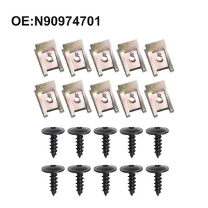 20PCS Screws & Clips For Golf For Passat N90974701 Practical High Quality - Picture 1 of 12