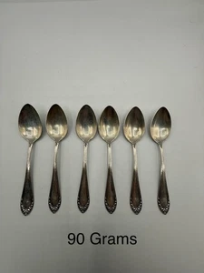 6er Set Vintage Germany 800 (80%) Silber Löffel 90 Gramm - Bild 1 von 3