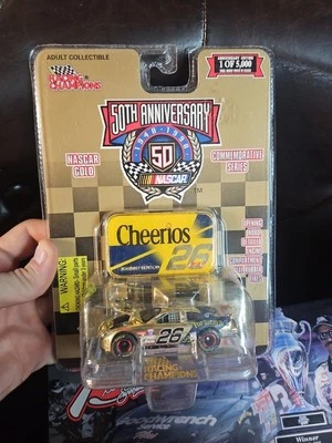 Johnny Benson #26 Cheerios 1999 Racing Champions 10 años oro cromo 1/64 (B) Foto 1 de 2