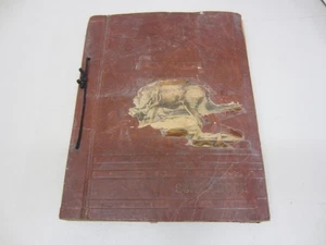 Vintage 1948 Scrapbook Hunting License Wildlife Outdoorsmen Deer 1940's - Picture 1 of 12