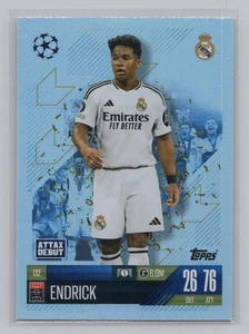 2024-25 Topps Match Attax UEFA Club Competitions #132 Endrick - Picture 1 of 2
