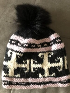 SPORTALM PRINCESS WOMEN HAT with REAL FUR POMPOM - Picture 1 of 4