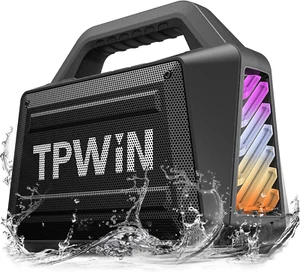 Portable Bluetooth Speaker Wireless - Loud Speakers 80W Peak, 20H Playtime, Ligh - Picture 1 of 7