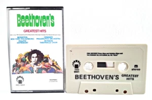 Vintage 1970's Original Beethoven's Greatest Hits Cassette Tape 1800s Classical - Picture 1 of 10