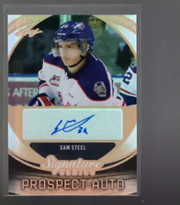 B5155- 2015-16 Leaf Signature Series Prospects Autographs #SPSS1 Sam Steel/80 - Picture 1 of 2
