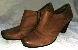 Schicke Hochfrontpumps, Ankle Boots, Tamaris, Helles Braun, 39 - Bild 1 von 6