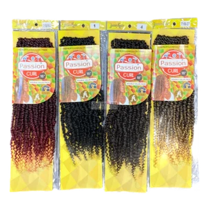 Jazzy Passion Curl gehäkelter Zopf 14" - 18" - 24" Zoll UK Verkäufer - Bild 1 von 10