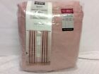 Textured Weave Eyelet Lined Curtains 66"x72" (each Curtain) In Pink Rrp £38 New