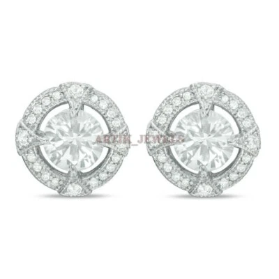 天然白色黄玉宝石 925 纯银袖扣 #2616 — 第 1/3 张图片