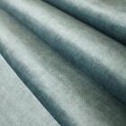 Plain Boutique Velvet Upholstery Fabric By The Metre - Light Blue