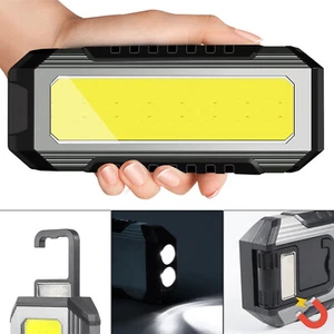 4000mAh COB LED KFZ Arbeitsleuchte Akku Werkstattlampe Handlampe mit Magnet - Bild 1 von 12
