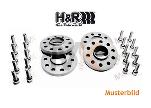 Placas de carril H&R DR 30 y 40 mm/eje ABE para VW Golf III Variant 1H5 1993-1999 - Imagen 1 de 4