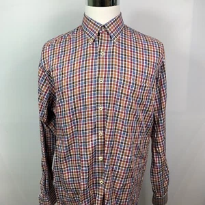Peter Millar / Mens Casual Button Up Shirt / Size Large / Plaid - Picture 1 of 6