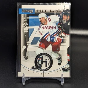 Mark Messier 1996-97 Donruss Hit List Die Cut #8 of 20, /10000  #8 HOF, NYR - Picture 1 of 2