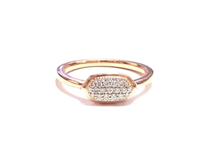Isa Ring "Kendra Scott" 14 Karat Roségold & natürlicher Diamant - Bild 1 von 10