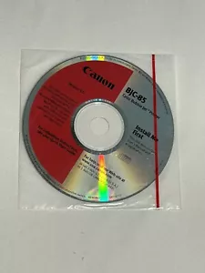 Canon BJC-85 Color Bubble Jet Printer Installation CD Drivers & User's Manual - Picture 1 of 2