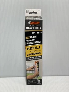 Frost king premium heavy duty 62”x126” ez roll window insulation kit - Picture 1 of 4