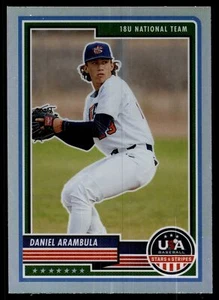 2023 Panini Stars & Stripes DANIEL ARAMBULA SILVER PRIZM #1 - Picture 1 of 2