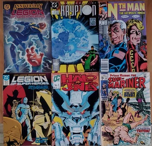 Konvolut 6 Comics DC & MARVEL 1988 sehr guter Zustand - Bild 1 von 7