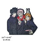 Jujutsu Kaisen Anime Yuji Megumi And Nobara Characters Embroidered Iron On Patch