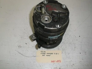 95-96-97-98-99-00-01-02 CHEVY CAMARO 3.8-L A/C COMPRESSOR (ABS-103) - Picture 1 of 4