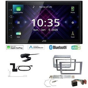 JVC Autoradio Apple CarPlay Android DAB+ für Opel Vectra C charcoal-metallic - Bild 1 von 8
