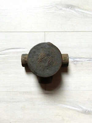 Vntg USSR Cast Iron Electrical Junction Box With 3 outputs 3/4" thread 1960s.3 - Image 1 of 4