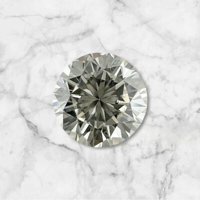 GIA Certified Natural Loose Round Brilliant Cut Diamond 0.69 Carat SI1 J - Image 1 of 4