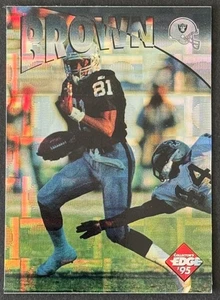 Prisma de reproducción instantánea Tim Brown 1995 Collector's Edge #17 RAIDERS *Envío gratuito* - Imagen 1 de 2