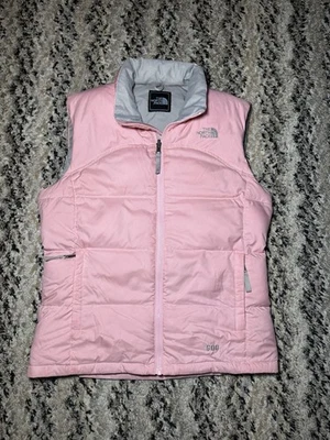 Vintage Y2K The North Face 600 Quilted Pink Puffer Vest Women’s Small - Image 1 of 4
