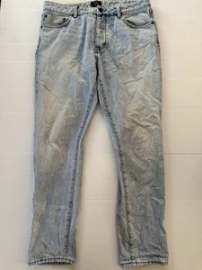 Genuine NEUW Denim Mens 'Ray Straight' Stretch Denim Jeans Size 36 X 32 Distress - Picture 1 of 17