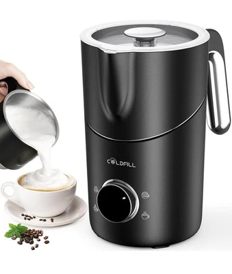 Milk Frother and Steamer, 8-in-1 Electric Frother for Coffee, 400ml Large Cap... - Image 1 of 4