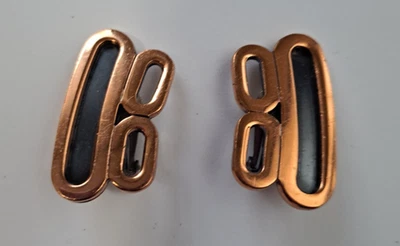 Vintage Renoir Marked Copper Mid Century Modern Clip On Earrings - Image 1 of 3